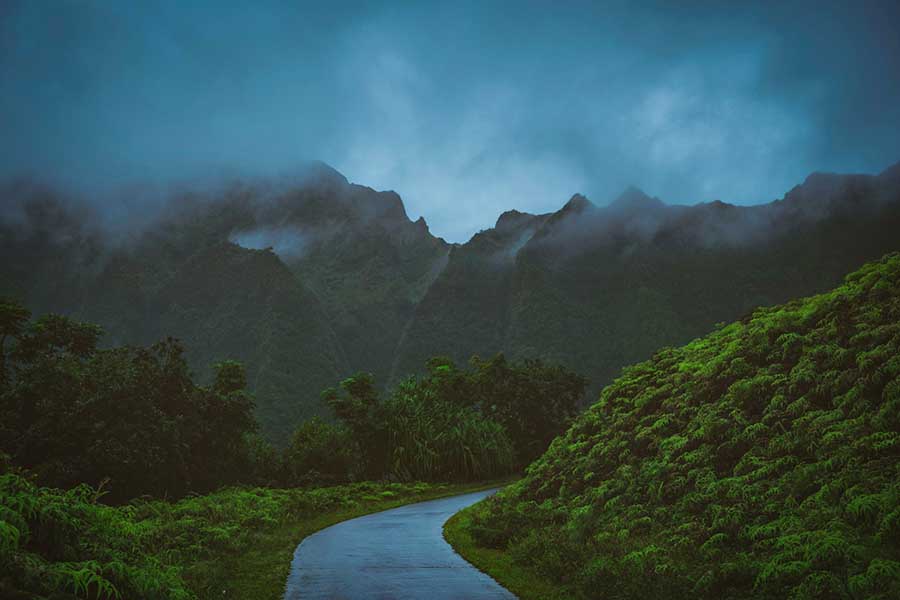 Rainy Oahu